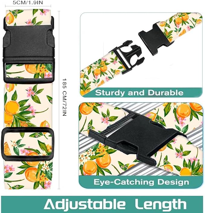 Luggage Straps for Suitcases Travel Belt Accessories, Cute Suitcase Strap - Image 5