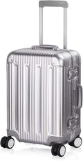 TRAVELKING All Aluminum Carry On Luggage by TRAVELKING