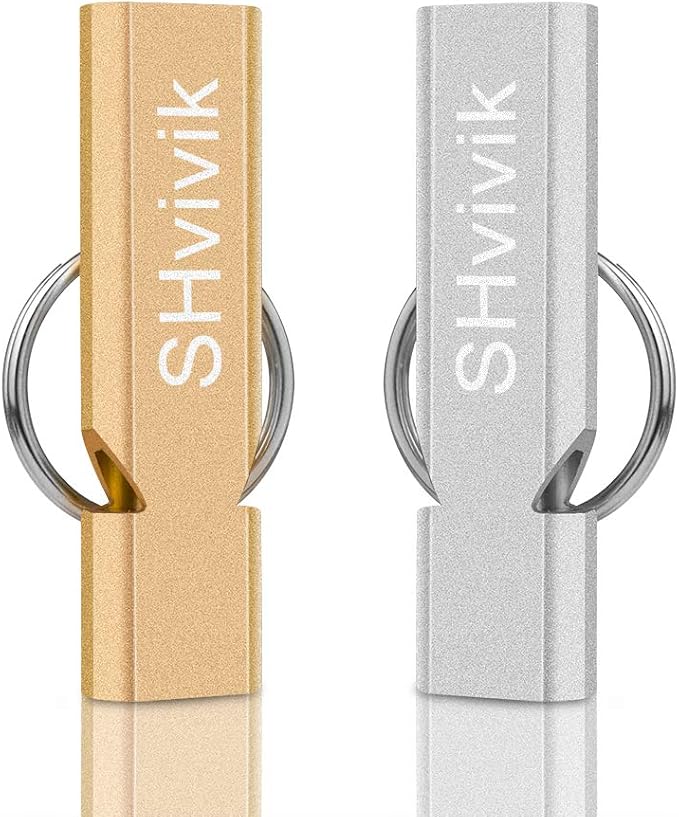 Emergency Whistle, High Pitch Double Tubes - Image 2