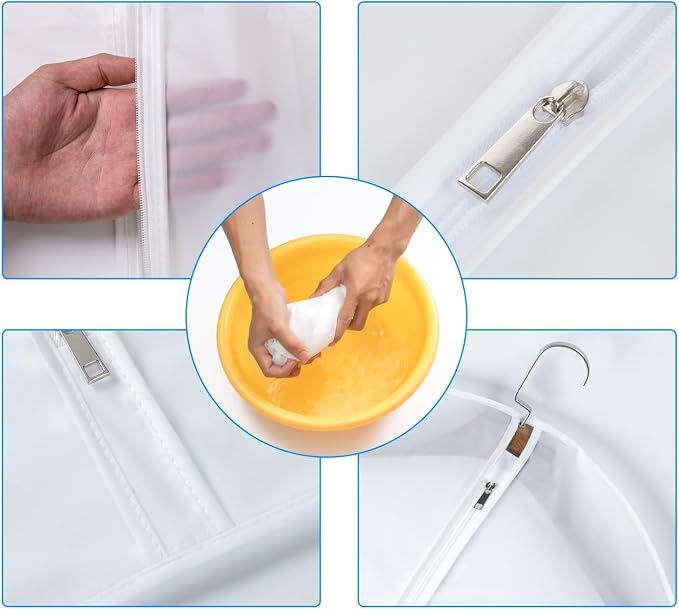 Garment Bags for Hanging Clothes, 6 Pack - Image 9