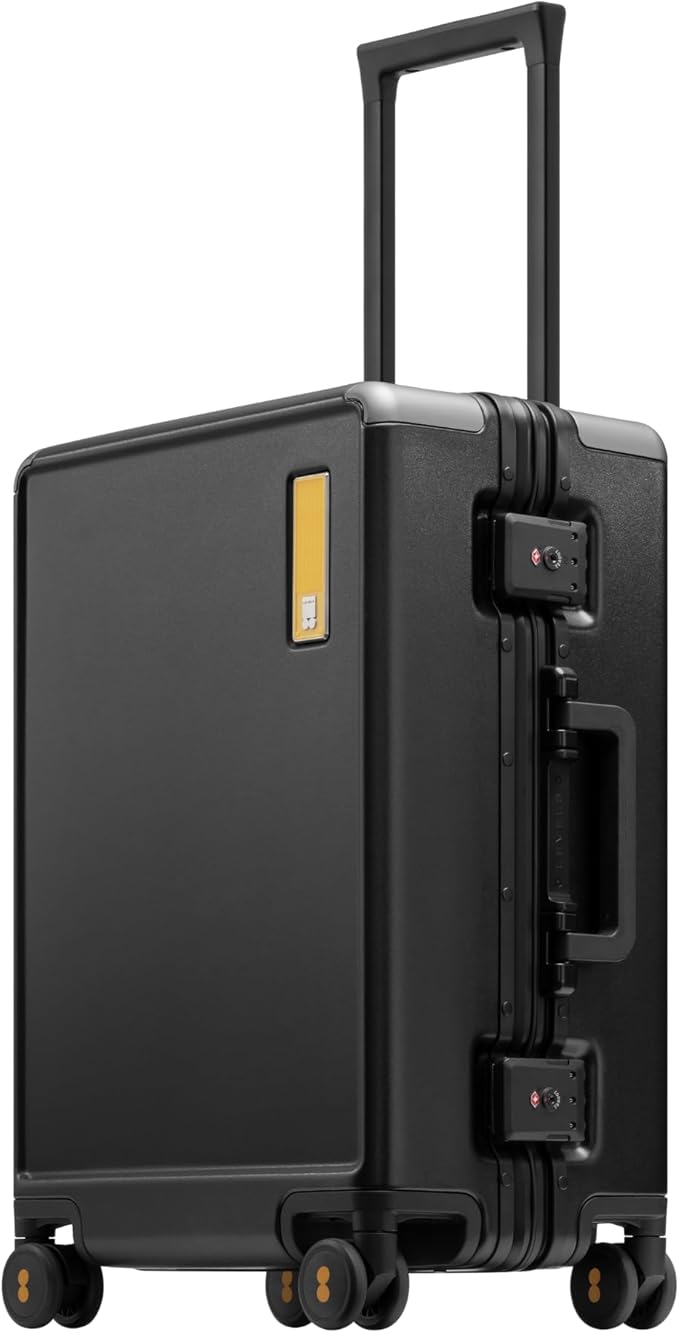 LEVEL8 Zipperless Carry On Suitcase Airline Approved by LEVEL8