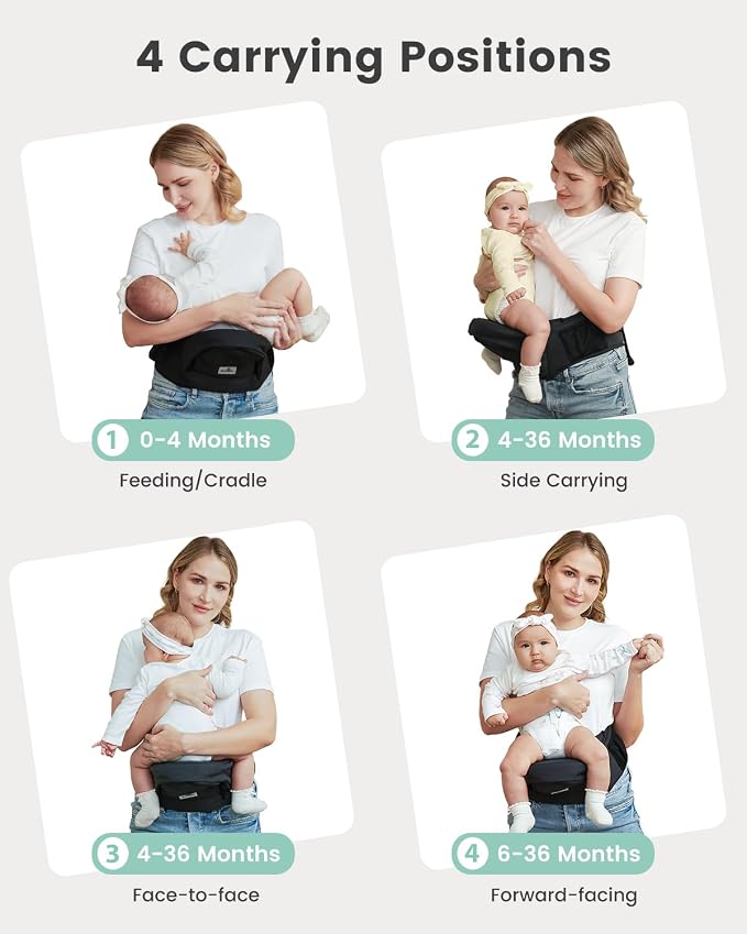 GROWNSY Ultra-Comfy Baby Carrier - Image 8