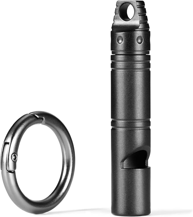 Whistle Emergency, Titanium Loud Whistle up to 120db, Emergency Survival by Autuveen