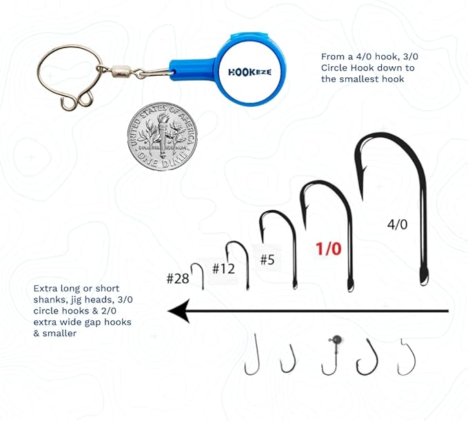 HOOK-EZE Fishing Knot Tying Tool | Protect from Fish Hooks | Tie Fishing Knots - Image 5
