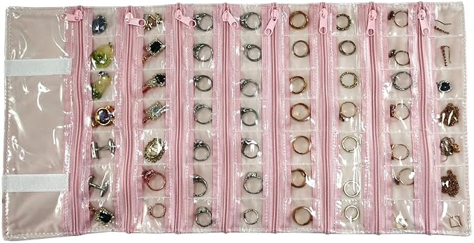 Travel Jewelry Roll Bag Portable Organizer Pouch - Image 4