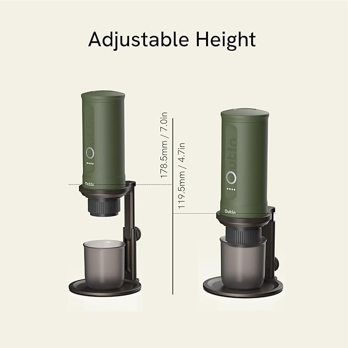 OutIn Detachable Universal Coffee Stand, Portable Espresso Machine Stand - Image 3