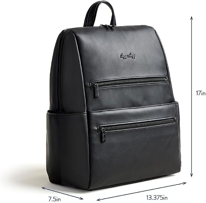 Itzy Ritzy Eras Diaper Bag Backpack – Large Capacity Sleek Daddy Diaper Bag - Image 10