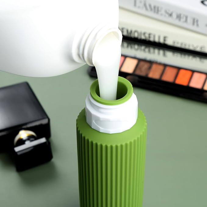 Travel Bottles for Toiletries, Large 6oz Travel Size Containers, BPA Free Leak - Image 3