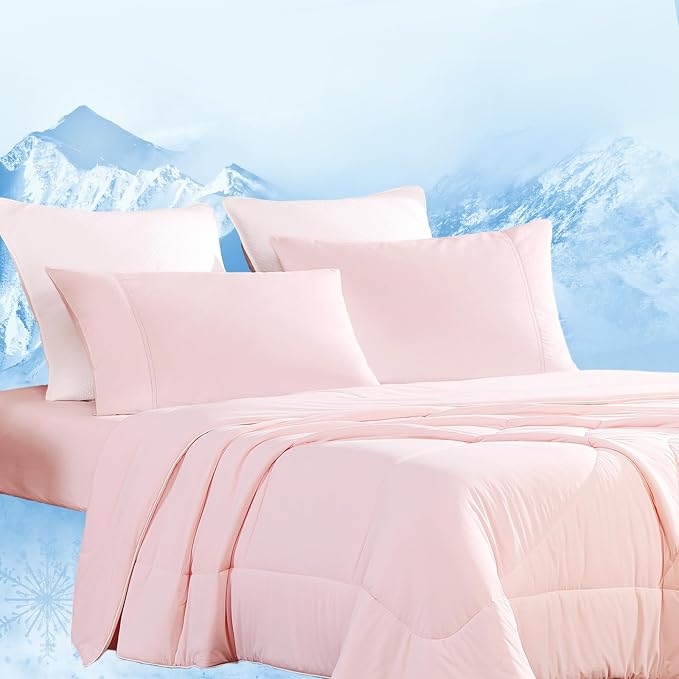 Dream Valley® Outlast® Deepsleep Cooling Comforter, Twin Size, NASA-Grade Space by DreamValley