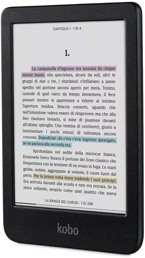 Kobo Clara Colour | eReader | 6” Glare-Free Colour E Ink Display | Dark Mode - Image 2