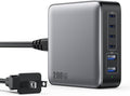 USB C Charger Block 200W GaN III 6 Port Fast Charging Station Hub, PD 65W USB C by GKUTW