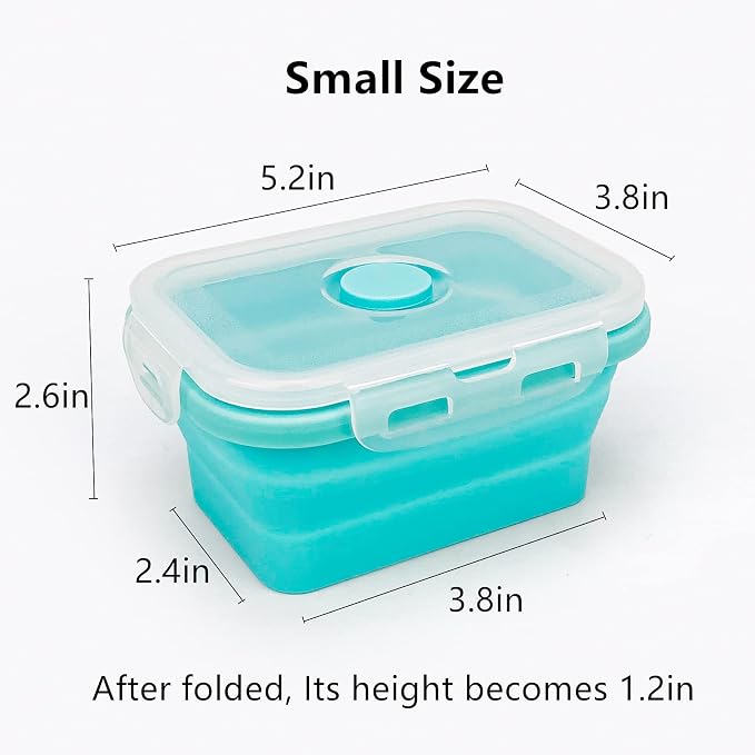 CCyanzi 3piece Collapsible Food Storage Containers - Image 5
