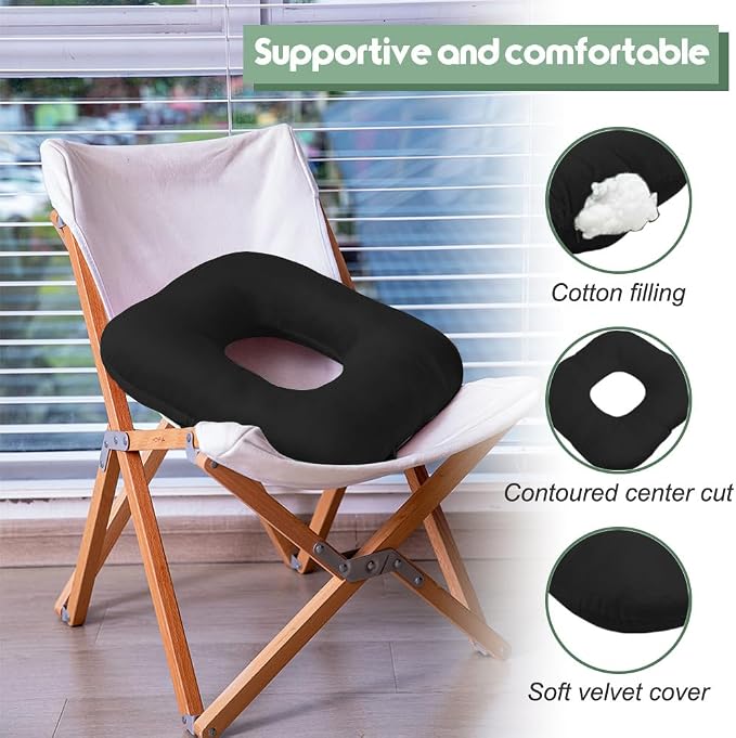 Stuffed Donut Pillow Seat Cushion | - Image 2