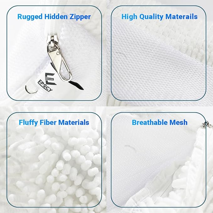 EPSCY Shoe Washing Machine Bag 2 Pack - Image 2