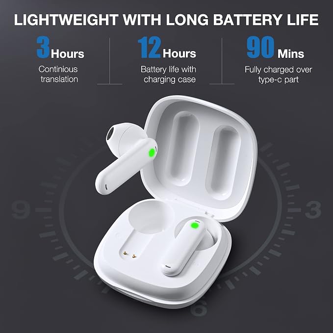 Timekettle WT2 Edge W3 Translator Device, Bidirection Simultaneous Translation - Image 6