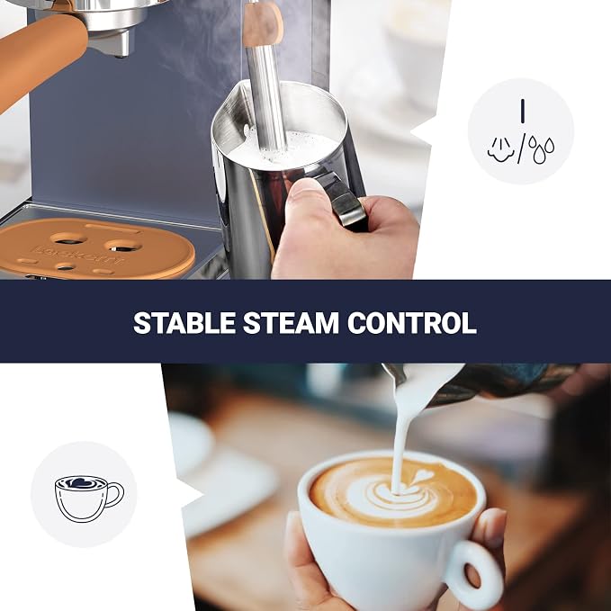 Laekerrt Espresso Machine, Expresso Coffee Machines, 20 Bar Cafetera Espresso - Image 5