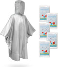 SaphiRose Disposable Rain Ponchos Emergency Clear Poncho by SaphiRose