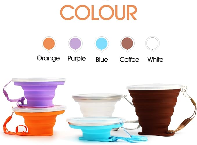 ME.FAN Silicone Collapsible Travel Cup - Image 2