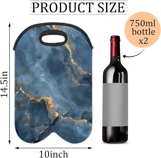Wine Carrier Tote Personalized Bag - Image 2