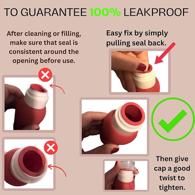 -3oz Travel Toiletry Bottles - Image 3
