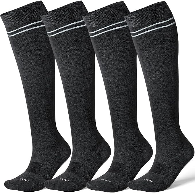 LEVSOX Compression Socks for Pregnant Women 20-30 mmHg Knee High Cute Funny by Levsox