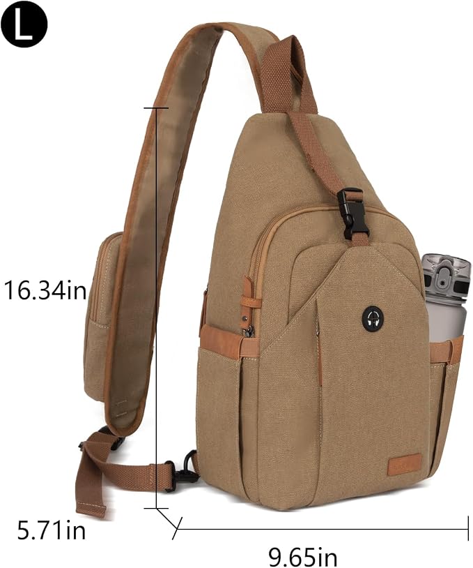 Sling Bag for Men, Crossbody Bag Men Anti Theft Crossbody Bag - Image 3