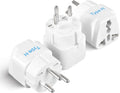 Ceptics Israel Power Adapter Travel Universal Plug, Works in Palestine by Ceptics