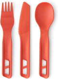 Sea to Summit Passage Camp Cutlery Set, Spoon and Knife, Spicy Orange by SeaToSummit