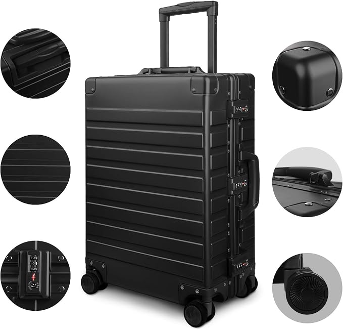 TRAVELKING All Aluminum Luggage - Image 5