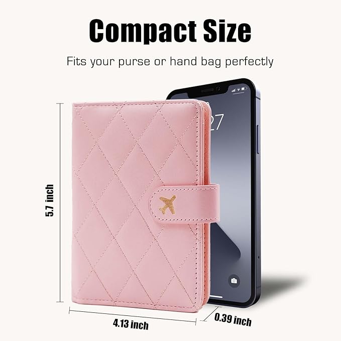 Melsbrinna Premium Leather Passport Holder Covers Case, Waterproof Rfid - Image 4