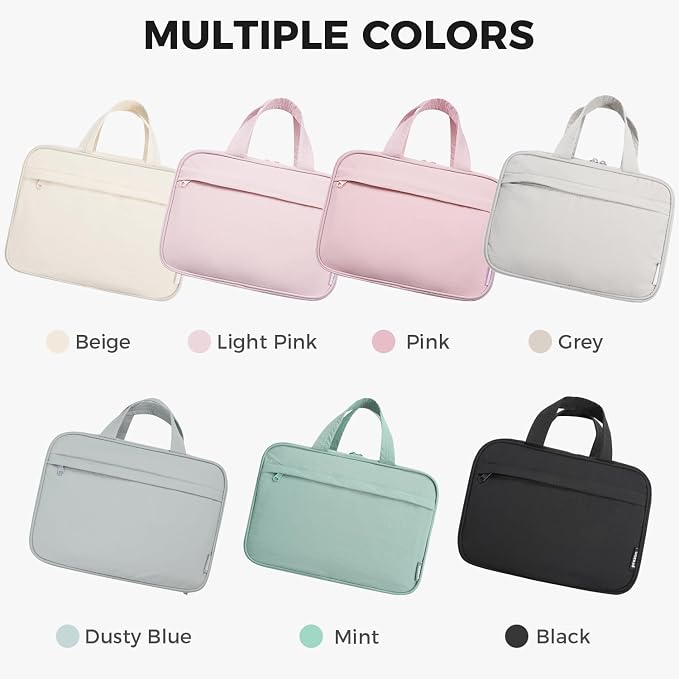 Toiletry Bag For women, Portable Hanging Organizer, 4 Leakproof Compartment for - Image 8