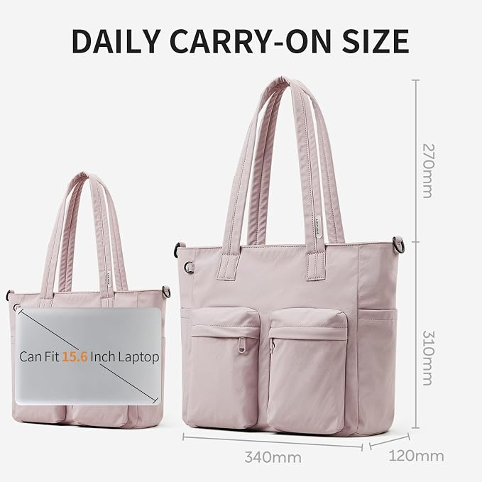 aji Tote Bag for women work, Water-Resistant Tote Bag - Image 4