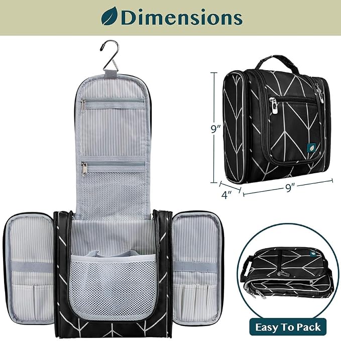 PAVILIA Toiletry Bag Travel Bag - Image 3