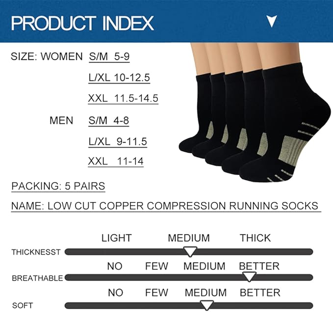 Iseasoo Copper Compression Socks - Image 6