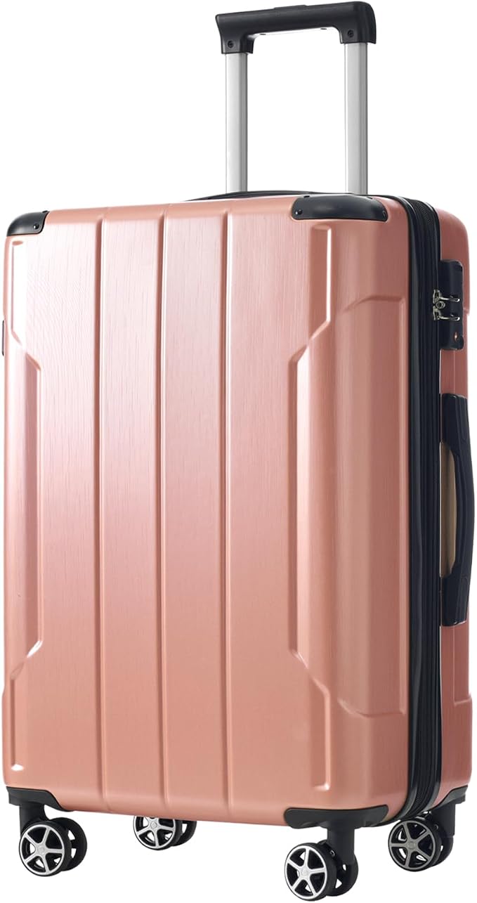Merax 28 Inch Expandable Checked Luggage, Hardshell ABS Large Suitcase by Merax