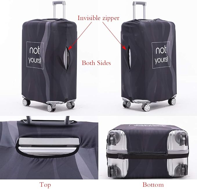 TRAVELKIN more than travel Luggage Cover Washable Suitcase Protector - Image 2
