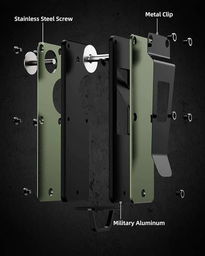 Key Organizer Compact Key Holder Metal Key Chain Minimalist key case key holder - Image 7