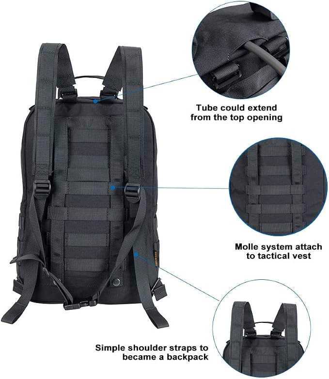 EXCELLENT ELITE SPANKER Outdoor Hydration Backpack Bundle Packs Water Bladder - Image 4
