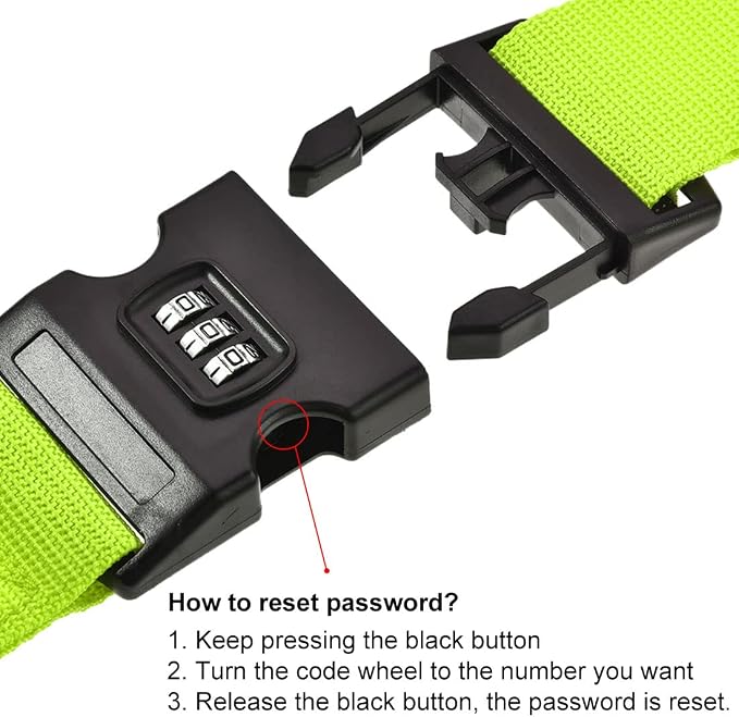 uxcell Luggage Straps Suitcase Belts - Image 2
