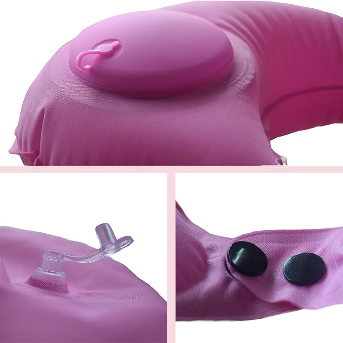 Inflatable Travel Pillow for Sleeping Airplane - Image 6