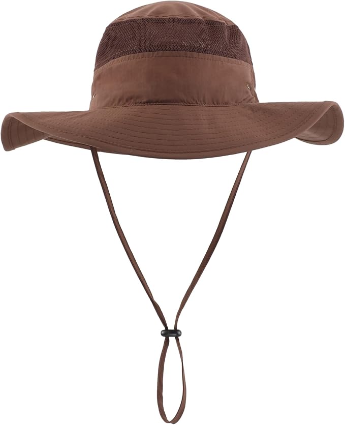 Home Prefer UPF 50+ Men's Sun Hat Wide Brim Bucket Hat UV Protection Hat - Image 2