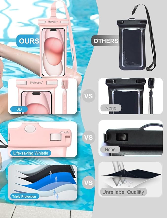 wellhouse Waterproof Phone Pouch, Waterproof Phone Case - Image 4