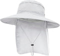 Outdoor Sun Hats with Stowable Neck Flap by Ruqizhi