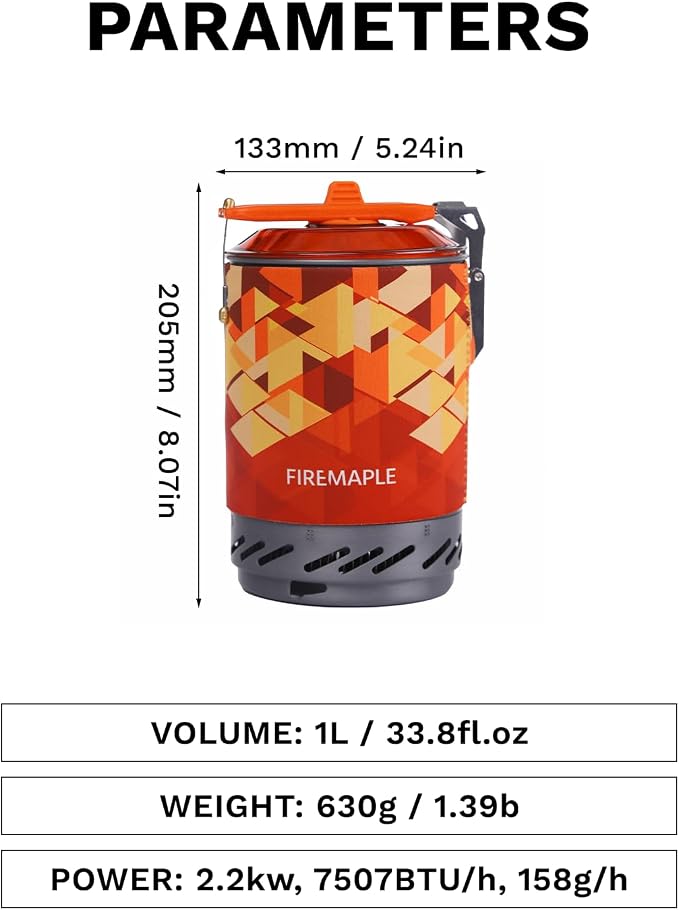 Fire-Maple Fixed Star X2 Backpacking and Camping Stove System Outdoor Propane - Image 4
