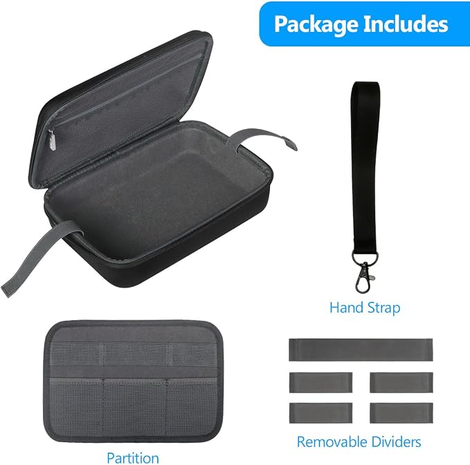 JSVER PU Leather Hard Shell Carrying Case - Image 5