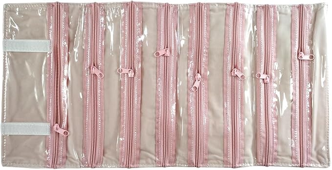 Travel Jewelry Roll Bag Portable Organizer Pouch - Image 5