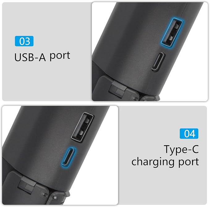 Suptig Handle Power Bank Mount, Battery Charger 10000mAh Comptible - Image 6