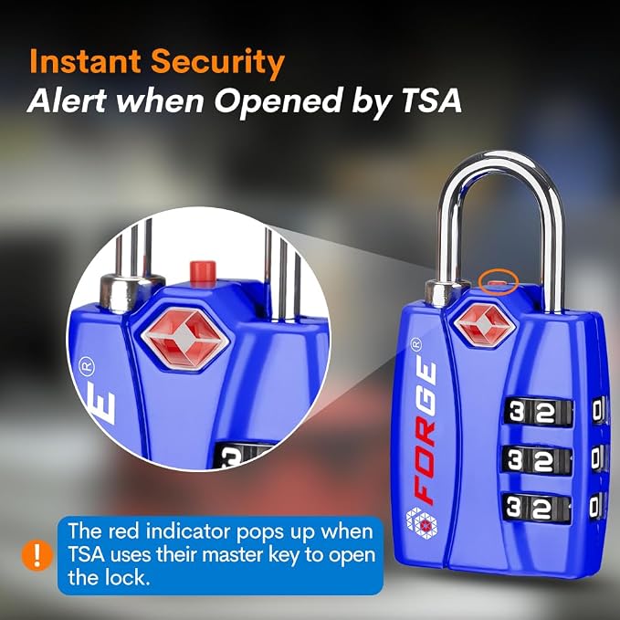 Forge TSA Luggage Combination Lock - Image 3