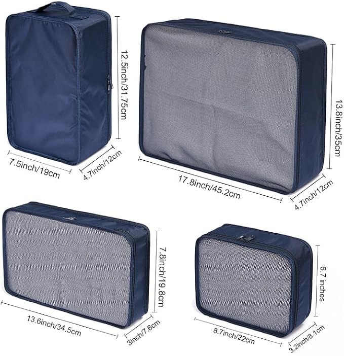JJ POWER Travel Packing Cubes, Luggage Organizers - Image 3