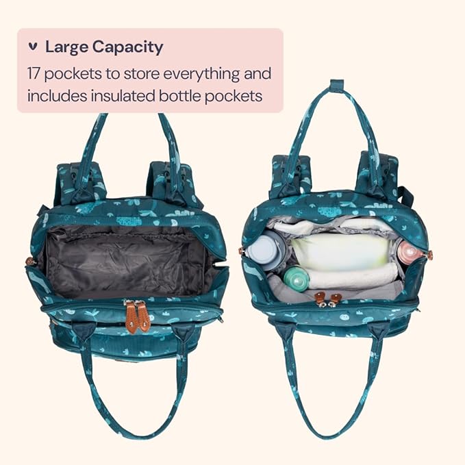 BabbleRoo Diaper Bag Backpack - Image 3